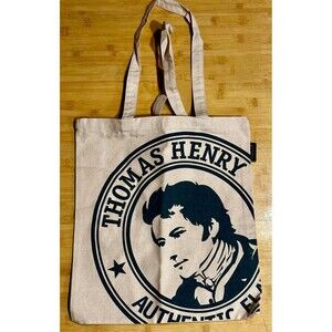 NEW! Thomas Hardy mixers white/cream canvas tote bag